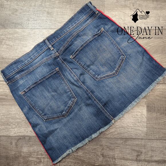 Express Denim Mini Skirt Size 10 - Picture 5 of 5